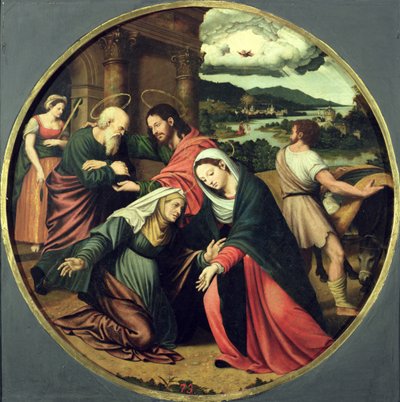 The Visitation by Vicente Juan Macip